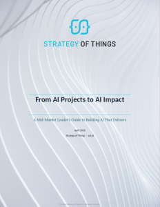 Strategy of Things Handbook on Turning AI Projects to AI Impact. The assessment is based on some of the principles in this handbook